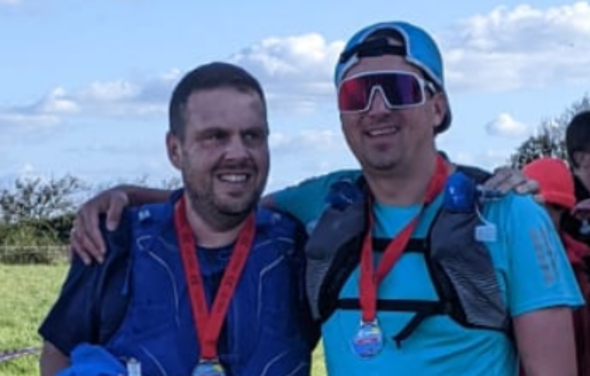 Olly Curtis & Mike Wilson: London Marathon 2026 running buddies