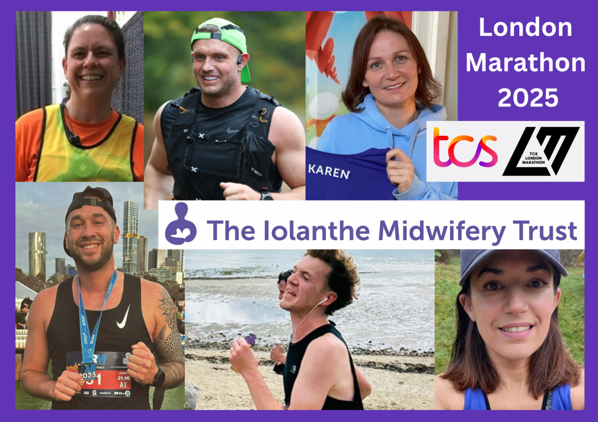  Joanne, Leigh, Karen, Myriam, Mike, & Louis. Running on April 27th to support UK midwives, student midwives, & birthing families.